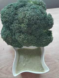 Una foto de Crema de brócoli