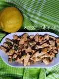 Fettine di petto di pollo marinate al limone