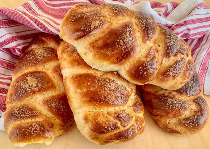 Trecce di Panbrioche di Farro