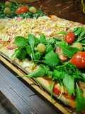 1/2 metro de pizza combinada