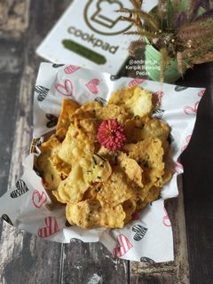 Foto resep Keripik Bawang Pedas