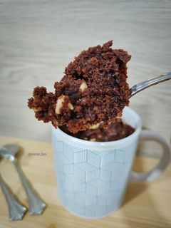 Una foto de Brownie a la taza