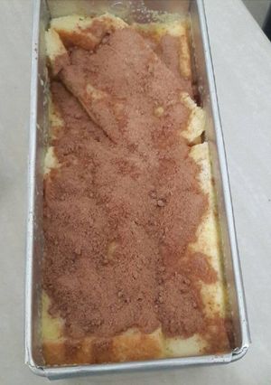 Foto resep Bread pudding milo gak pake ribet