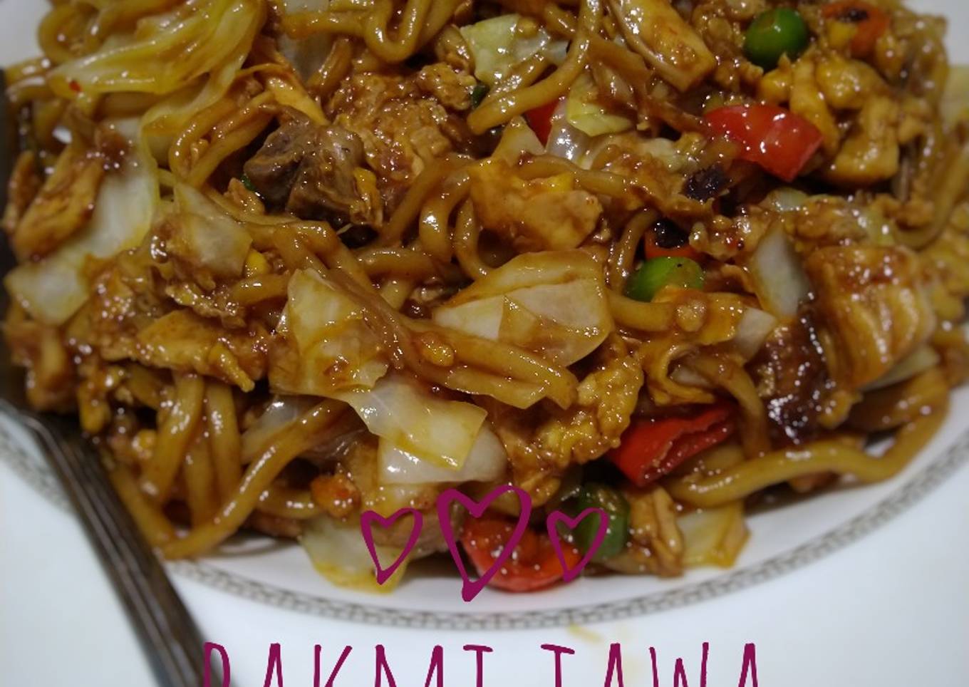 Bakmi Jawa nyemek
