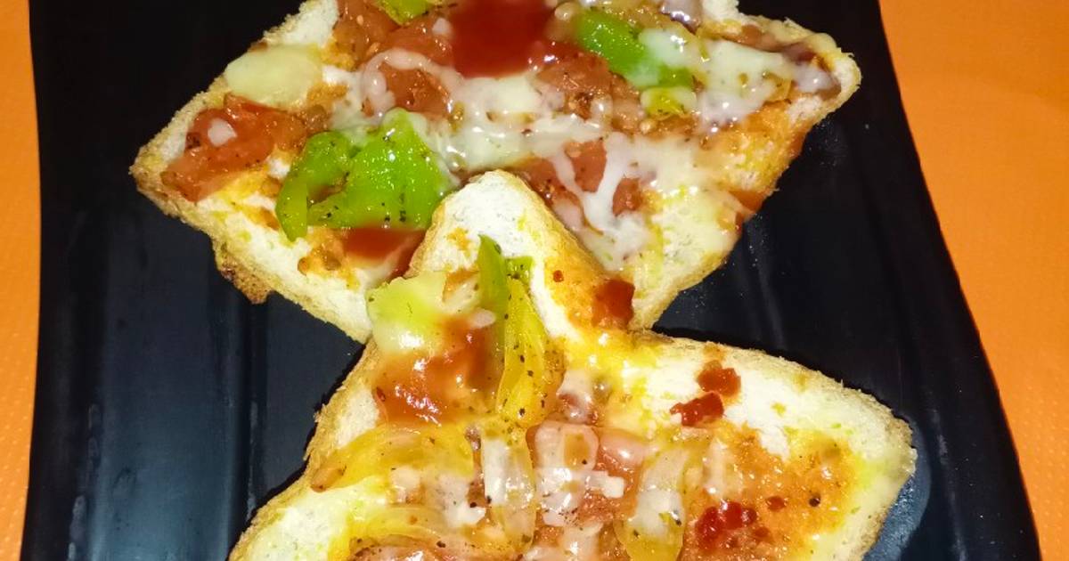 ब्रेड पिज़्ज़ा (bread pizza recipe in Hindi) रेसिपी बनाने की विधि in