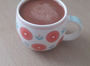 Una foto de Avena chocolatada