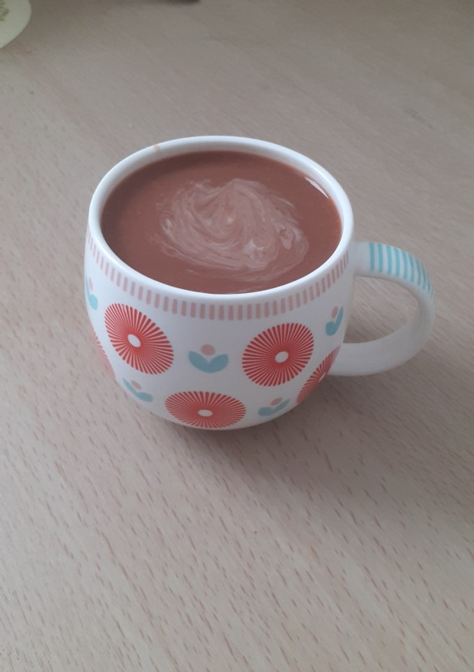 Una foto de Avena chocolatada