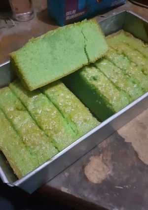 Foto resep Bolu Margarin Pandan