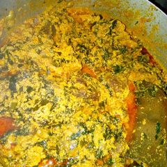A picture of Egusi soup 1.