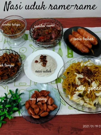 Langkah Mudah untuk Membikin Resep Nasi uduk rame-rame yang Lezat Sekali Anti Ribet, Menggugah Selera