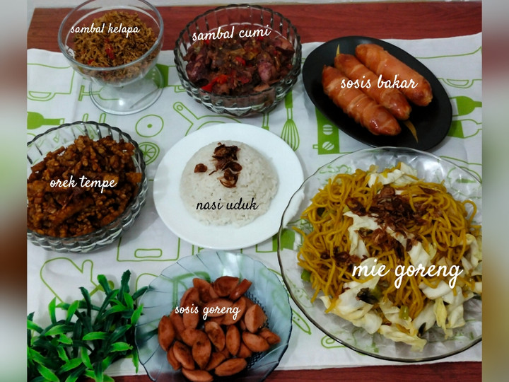 Wajib coba! Resep membuat Nasi uduk rame-rame yang nagih banget