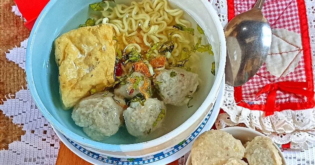 869 Resep Bakso Terigu Dan Sagu Enak Dan Mudah Cookpad