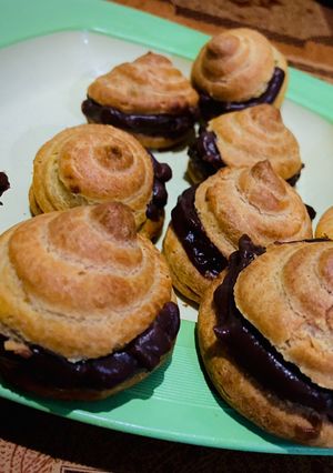 Foto resep Soes vla coklat
