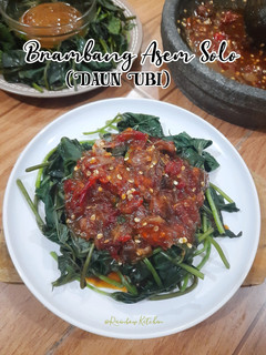 Foto resep Brambang Asem Solo (Daun Ubi Jalar/Ketela Rambat)