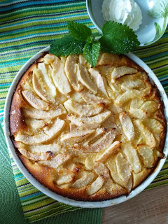 Französischer 🍐 Birnen Kuchen Rezepthauptbild