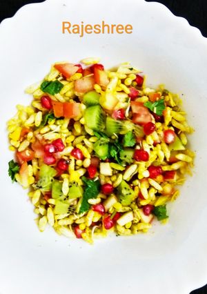 A picture of Nutritious Fruit Bhel.
