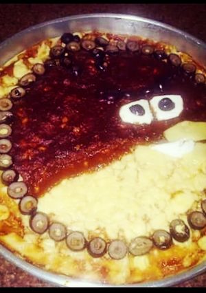 صورة لوصفة بيتزا انجيري بيرد