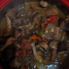 A picture of Offal pepper soup.