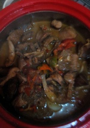 A picture of Offal pepper soup.