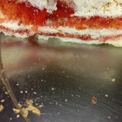 A picture of Bread jam sandwich.