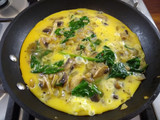 No-Cheese Veggie Omelette