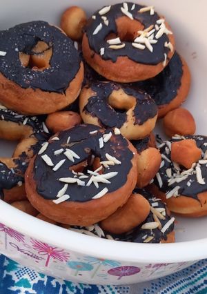 عکسی از دستور دونات برای پیک نیک
