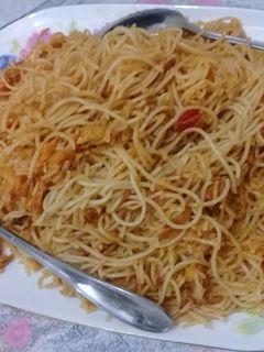 عکسی از دستور ماکارونی