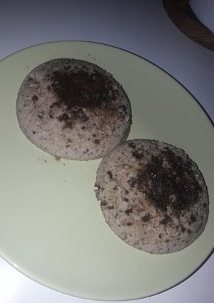 Una foto de Mugcake de manzana