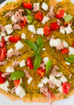 Foto di Pizza di lenticchie rosse