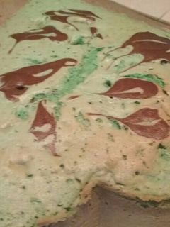 Foto resep Bolu kecebong pandan mocca