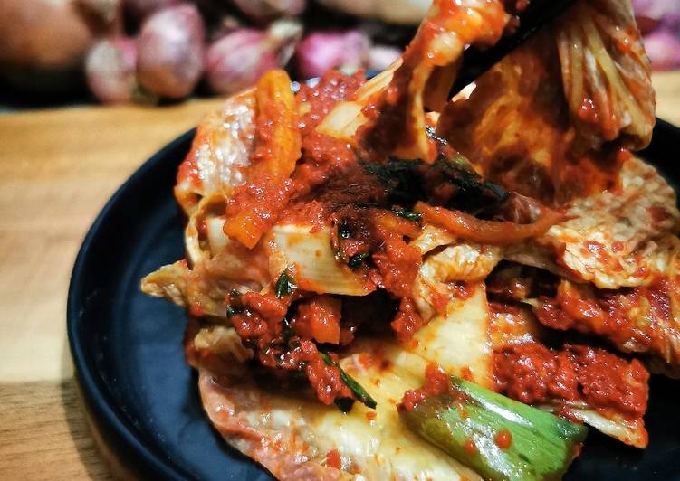 Resep Kimchi (김치) Tanpa Gochujang Anti Gagal