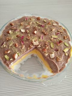 عکسی از دستور بستنی سنتی مغزدار