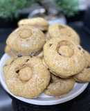 Bisquets integrales con arándanos y nuez
