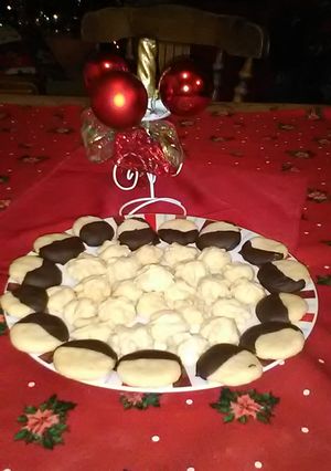 Una foto de Pastisetas navideñas con chocolate