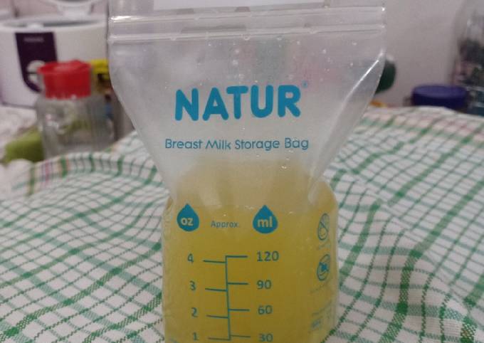 Kaldu ayam kampung (Kaldu MPASI 6+MO)