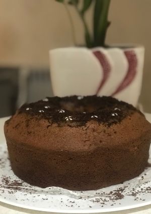 عکسی از دستور کیک اسفنجی کاکائویی