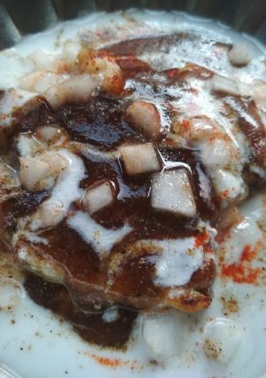 A picture of Aalu Tikki.