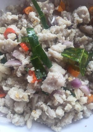 Foto resep Ikan tenggiri sambal matah