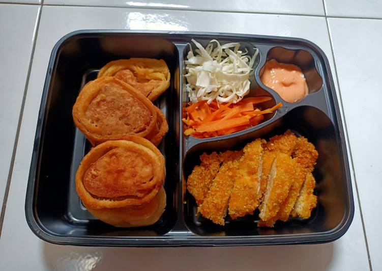 Bagaimana Menyiapkan Hoka-hoka Bento ~Paket Hemat I~ yang Lezat