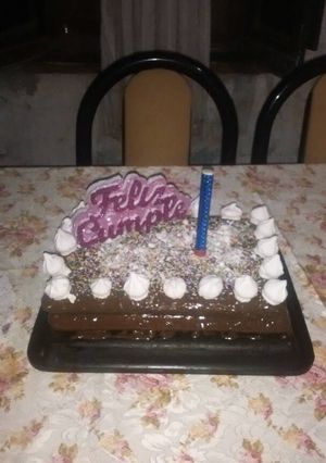 Una foto de Torta de cumpleaños