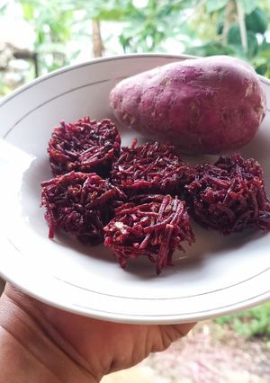 Foto resep Kremes Ubi ungu