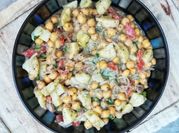 A picture of boiled chana