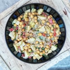 A picture of Chana Chaat.
