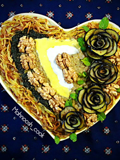عکسی از دستور کشکِ بادمجون