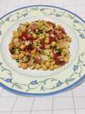 Ensalada de Garbanzos con arroz y Tocino