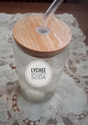 Foto resep Lychee Infused Soda