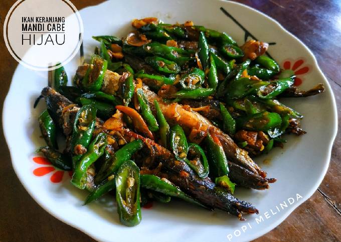 Resep Ikan Keranjang Mandi Cabe Hijau Oleh Popimel Cookpad 1253