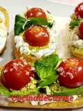Toasts with Cottage Cheese, Cherry Tomatoes, Guacamole, and More