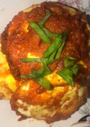 Foto resep Telur Balado Mata Sapi (ceplok)