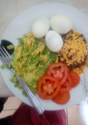 A picture of Breakfast is served.